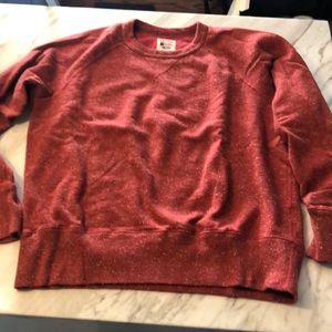 Todd Snyder x Champion Red Crewneck